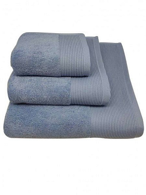 Рушник махровий Гофре 70x140 см волошковий La Nuit