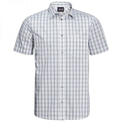Сорочка Jack Wolfskin HOT SPRINGS SHIRT M 1402332-7508 р. S білий