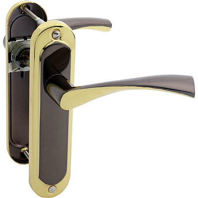 Ручка на планці Bruno Bravo нікель