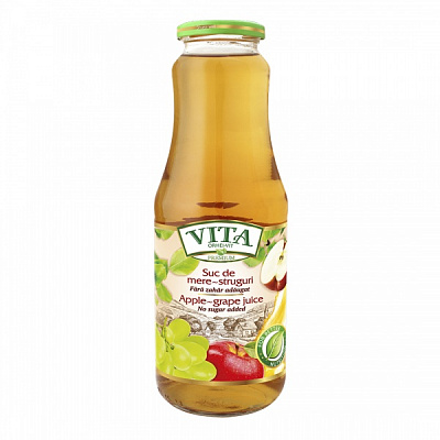 Сік Vita Premium Яблучно-виноградний 1 л