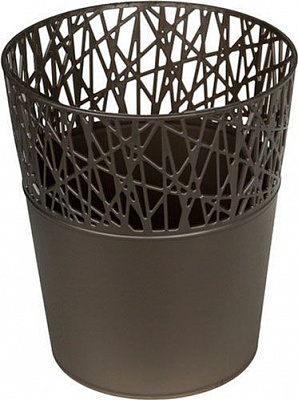 Кашпо пластикове Prosperplast City круглий 2,8л графітовий (78991-426)
