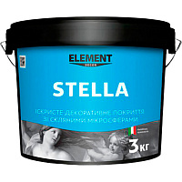 Декоративне покриття моделювальна Element Decor Stella 3 кг напівпрозорий