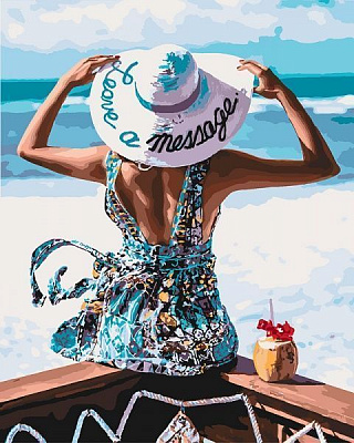 Картина по номерам Leave a message Идейка 