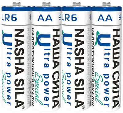 Батарейки НАША СИЛА Ultra Power Special AA (LR6, 316) 4 шт. (3085) 