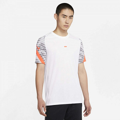 Футболка Nike M NK DF STRKE21 TOP SS CW5843-101 р.XL белый