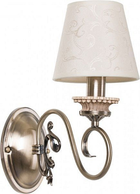 Бра Интеркласс НББ 01-ХХ-182 1x40 Вт E14 бронзовый 9428-1 