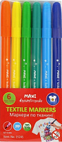 Маркер Maxi Textile markers 6 шт. MX15245 