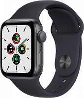 Смарт-годинник Apple Watch SE GPS 40mm space grey/midnight AluminiumCasewithMidnightSportBand (MKQ13UL/A)