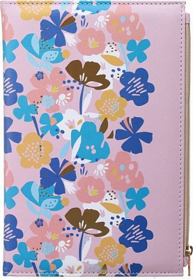 Книга для записей Blooming Flowers А5 80 листов клетка