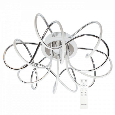 Люстра светодиодная Светкомплект Stella S 600 RGB 119 Вт белый/хром 