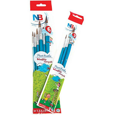 Набор кистей (1, 5, 9) 3 шт. Nota Bene 