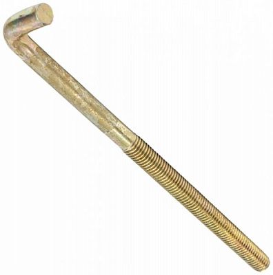 Винт  метрический ЦЖ 8x120 мм с L-крюком EXPERT FIX