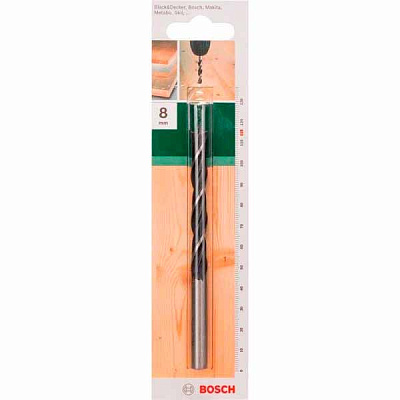 Сверло по дереву Bosch 75x115 мм 8 мм 2609255205