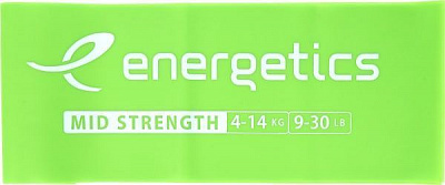 Резинка для фітнесу Energetics Fit Band 175cm 1.0 зелена