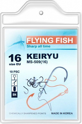 Крючок Flying Fish №16 20 г 10 шт. MS-509(16)