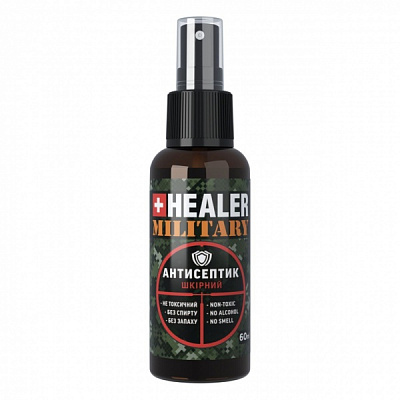 Антисептик для кожи HEALER MILITARY 60 мл