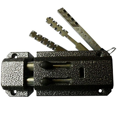 Дверной замок входной Голеол ЗН-2 Киев серый