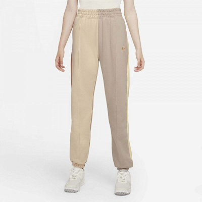Брюки Nike W NSW PANT BB LBR SWOOSH DJ6151-219 р. L разноцветный