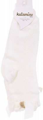 Носки для девочек KATAMINO K24060 KTM81254 р.7-8 молочный 