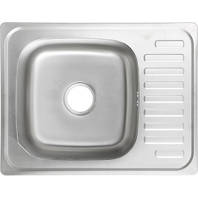 Мойка врезная Family Fam 6550D в комплекте с сифоном