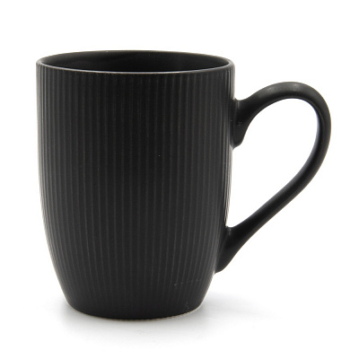 Чашка Milika Decagon Black 350 мл M0420-MG350-B