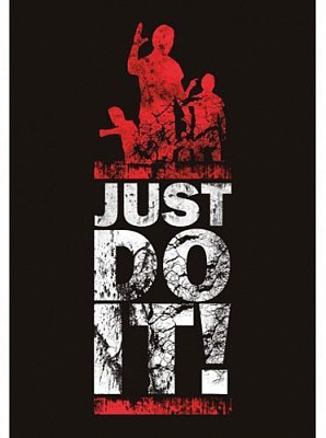 Постер Просто зроби 27x39 см