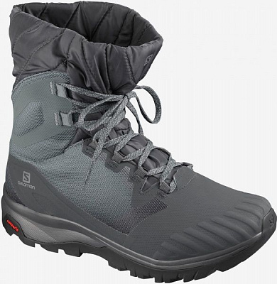 Чоботи Salomon VAYA POWDER TS CSWP Ebony/Stormy W L41233200 р. UK 5 сірий