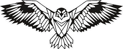 Панно Ястреб PN050 25x63 см 