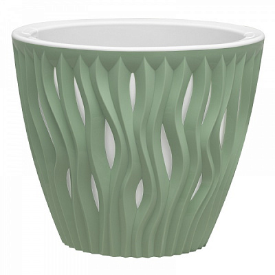 Кашпо Натхнення круглий 3 л м'ята (КШ-5662)