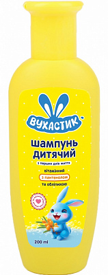 Шампунь дитячий ВУХАСТИК з обліпихою і пантенолом 200 мл