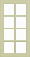 Фасад для кухні Грейд-Плюс Фісташка матова № 300 R 920х522 ВТ-шпрос/ Санторіно