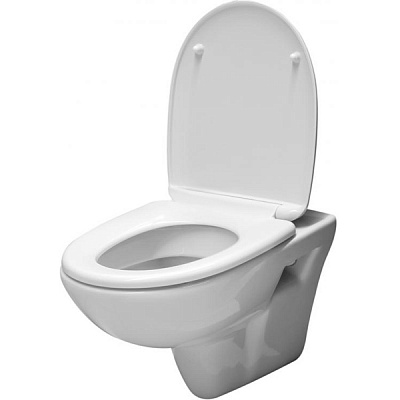 Унитаз подвесной Ego Slim CH1000 с сиденьем soft-close