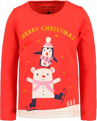 Реглан для дівчинки Blue Seven р.104 червоний 750693 X * 98