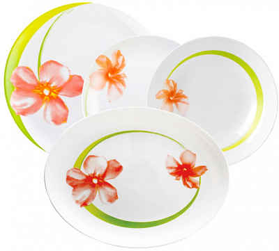 Сервиз столовый Diwali Sweet Impression 19 предметов на 6 персон N8536 Luminarc