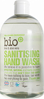 Антибактеріальне рідке мило Bio-D Lime&Aloe Vera Sanitising hand Wash екологічне 500 мл