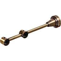 Держатель для карниза Cardinal двойной d16 мм антик 