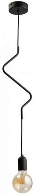 Подвес TK Lighting Zigzag 1PL 1x60 Вт E27 черный 