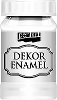 Фарба акрилова сіра 100 мл Dekor Enamel Pentart