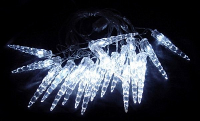 Декоративная гирлянда Джаз Лайт ILD020-W встроенный светодиод (LED) 20 ламп 2 м