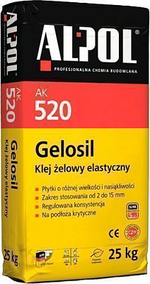 Клей для плитки Alpol АК 520 25кг