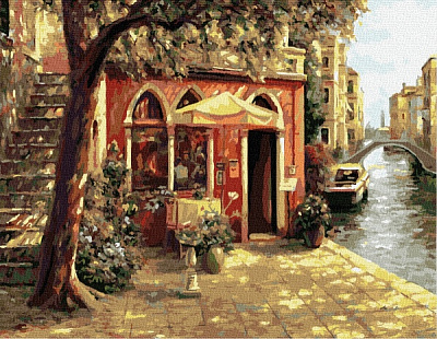 Картина по номерам Уютный переулок bk_1061 BookOpt 