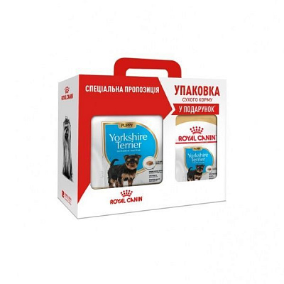 Корм Royal Canin Yorkshire Puppy 1,5 кг+500 г