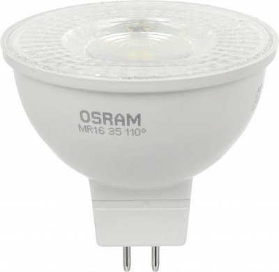 Лампа светодиодная Osram 3,4 Вт MR16 прозрачная GU5.3 220 В 3000 К 4052899981164 