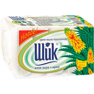 Крем-мыло Шик Алоэ вера 70 г 5 шт./уп.