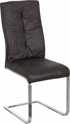 Стілець обідній Гранада К-53 сірий/темно-коричневий