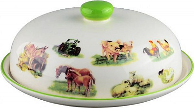 Блюдо с крышкой Ферма 23 см 358-853 Lefard 