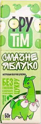 Конфета Фрутім натуральные Вкусное яблоко 50 г