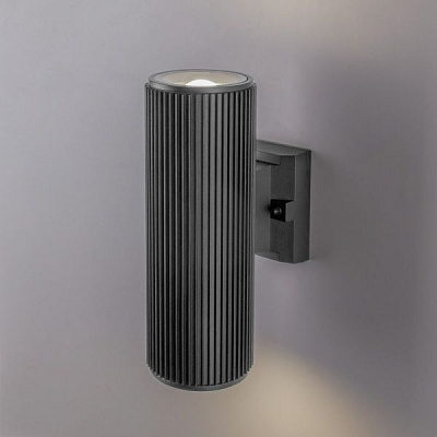 Светильник уличный настенный Strotskis Techno 1403 E27 60 Вт IP54 серый 