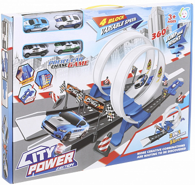 Игровой набор JUN TONG TOYS 2в1 трек 90х20 см OTB0590461 OTB0590461