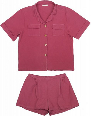 Піжама жіноча р. XL малиновий